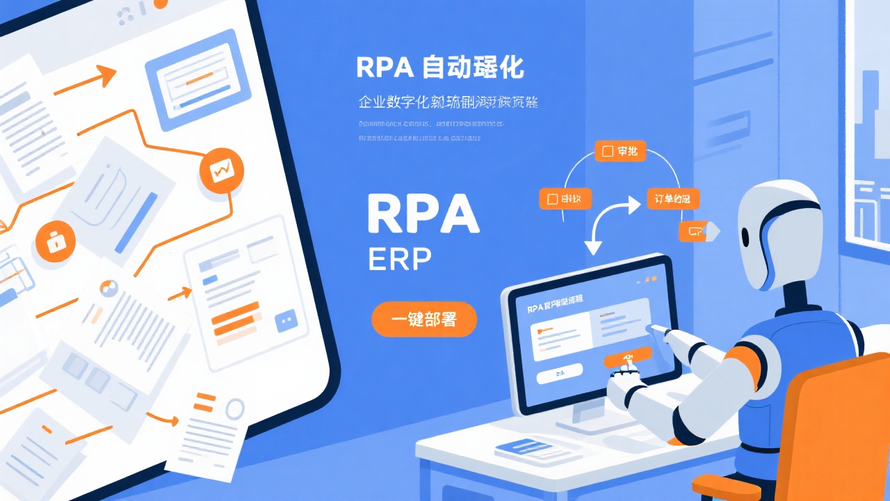 ERP系统采购流程复杂？RPA自动化部署帮你轻松搞定！