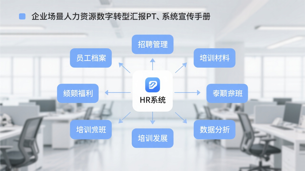 企业人力资源系统的组成结构：一张图看懂所有模块