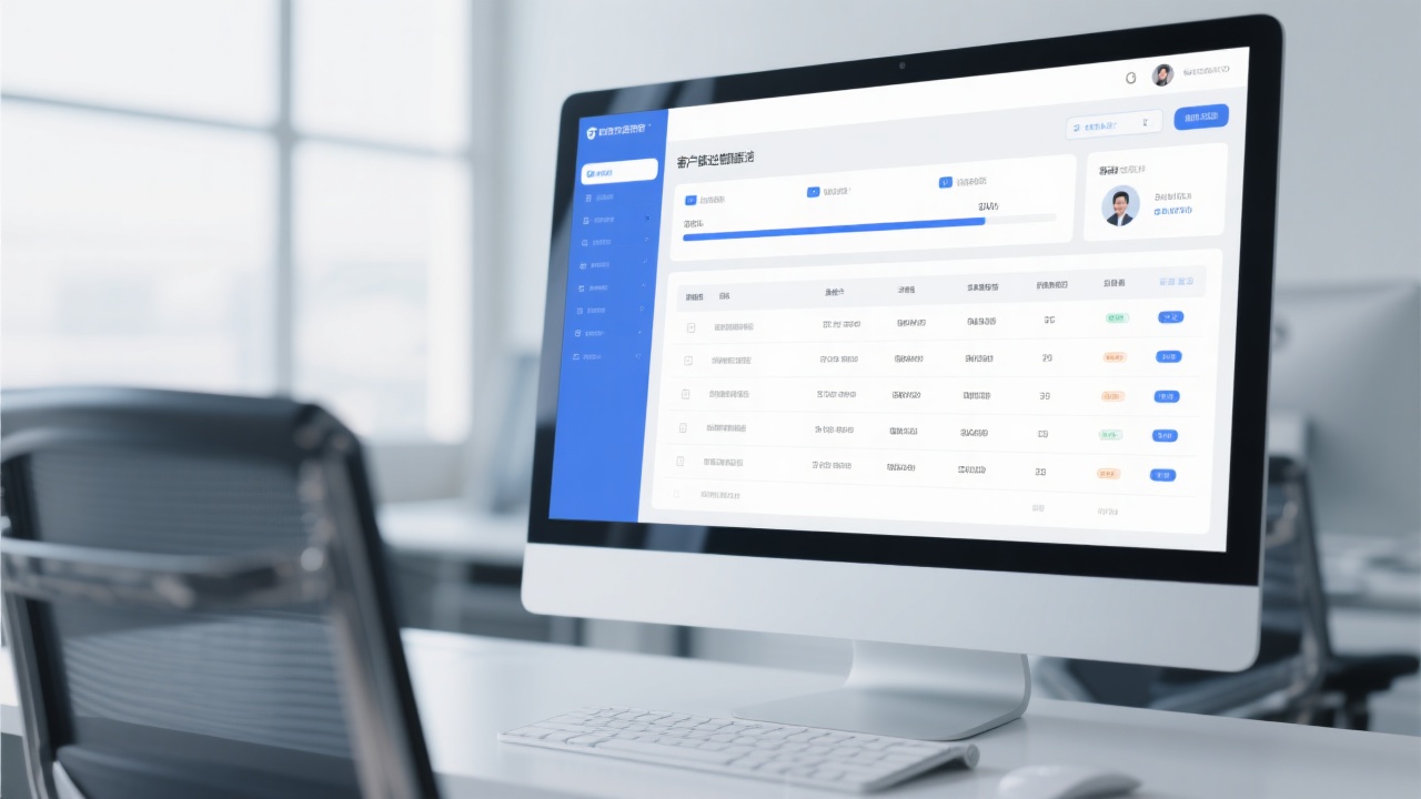 如何快速制作客户跟进管理系统电脑？