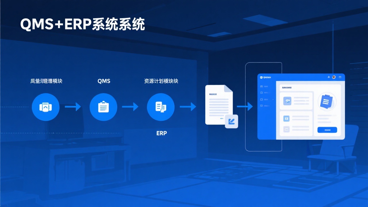 QMS+ERP系统的工作流程是怎样的？完整步骤拆解