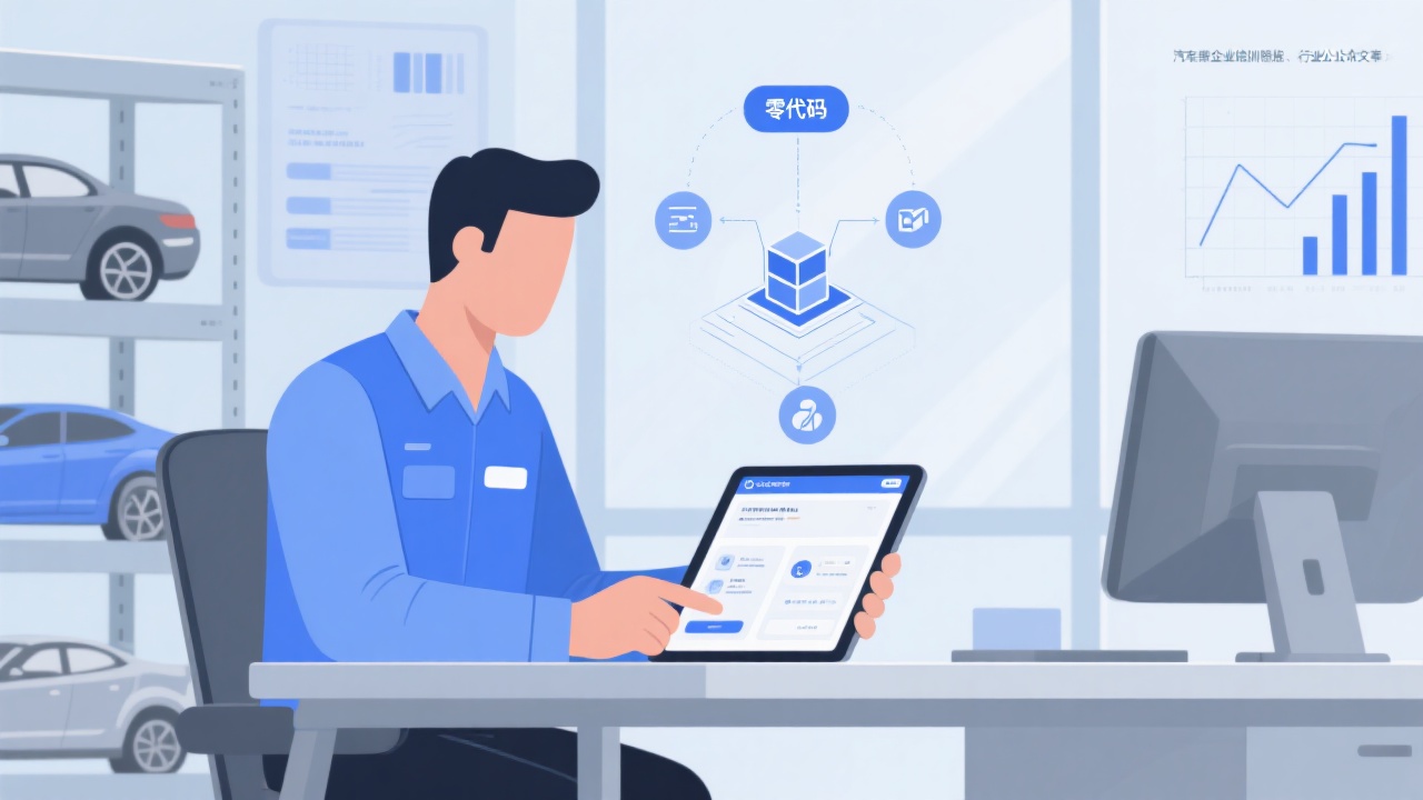 零代码轻松搞定！汽车零部件数据管理这么做对吗？