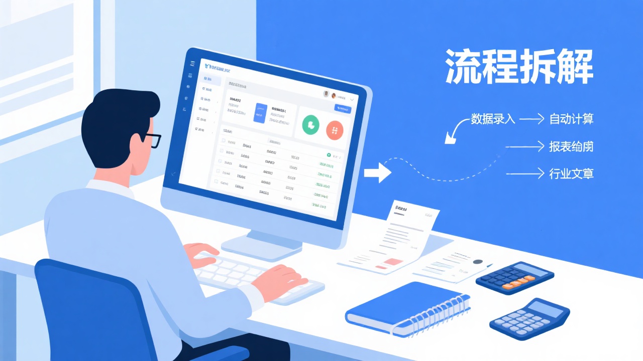 中小企业财务软件如何运行？从录入到报表的完整流程拆解