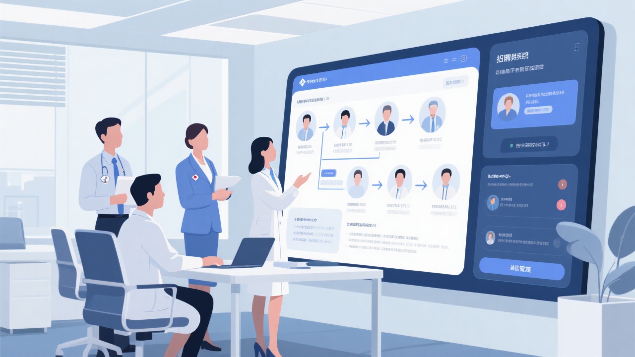 医疗行业HR系统的工作流程详解：从招聘到离职的每一步