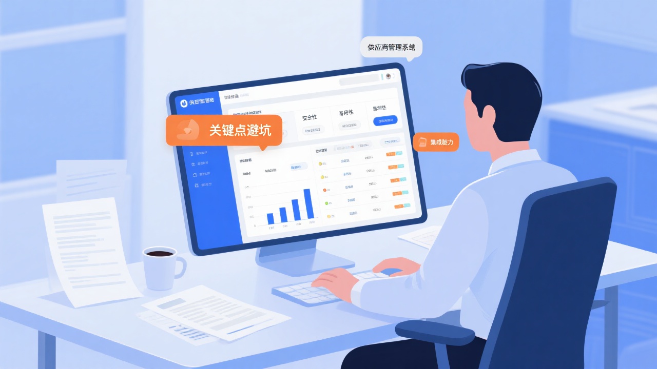 供应商管理系统PC端怎么选？3个关键点避坑