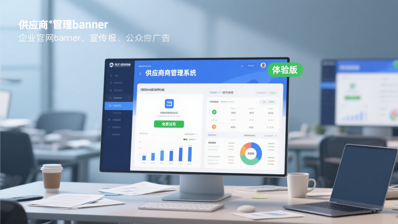 供应商管理系统体验版，免费试用抢先体验！