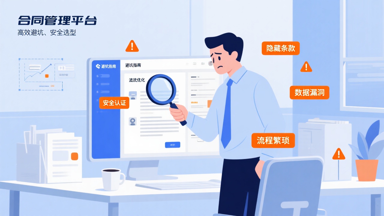 中小企业合同管理平台怎么选？避开这些坑！