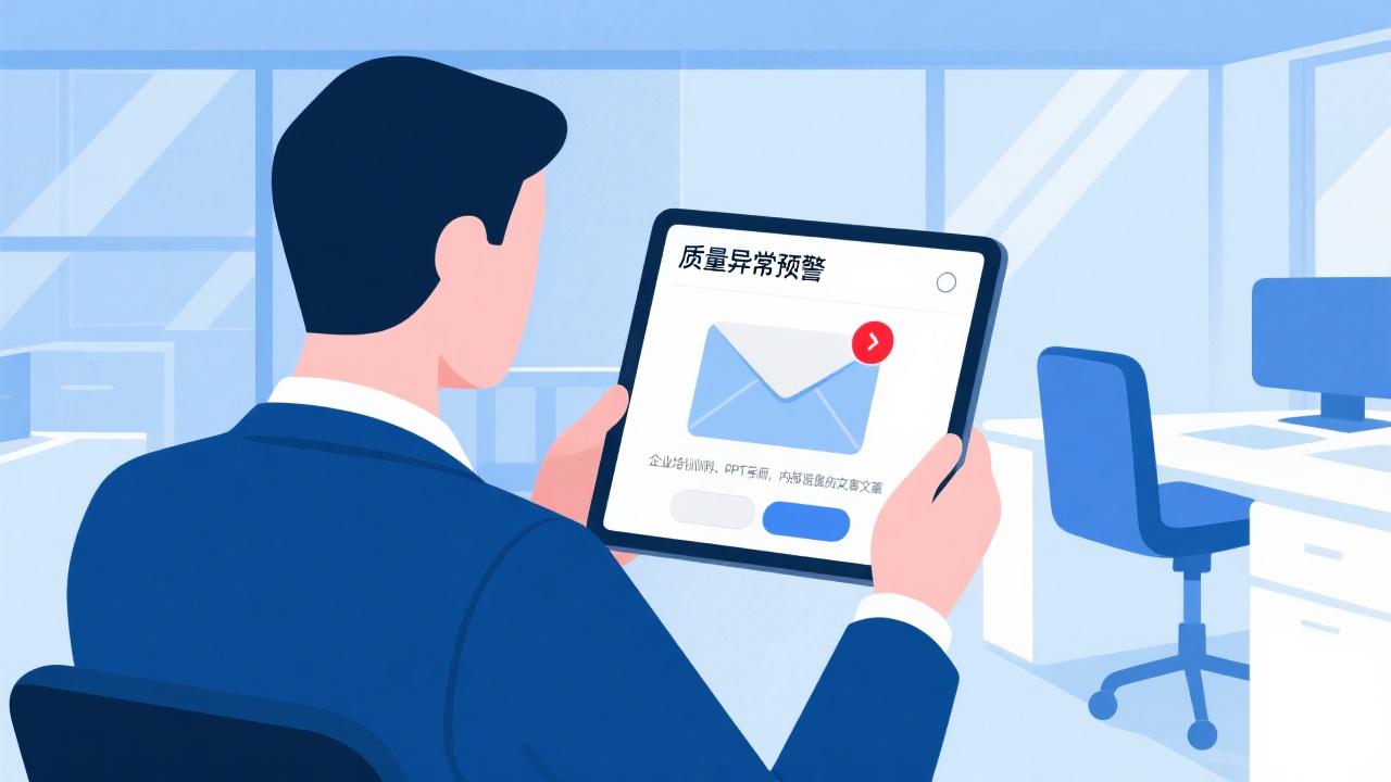 质量异常预警邮件通知，你收到了吗？该如何应对？