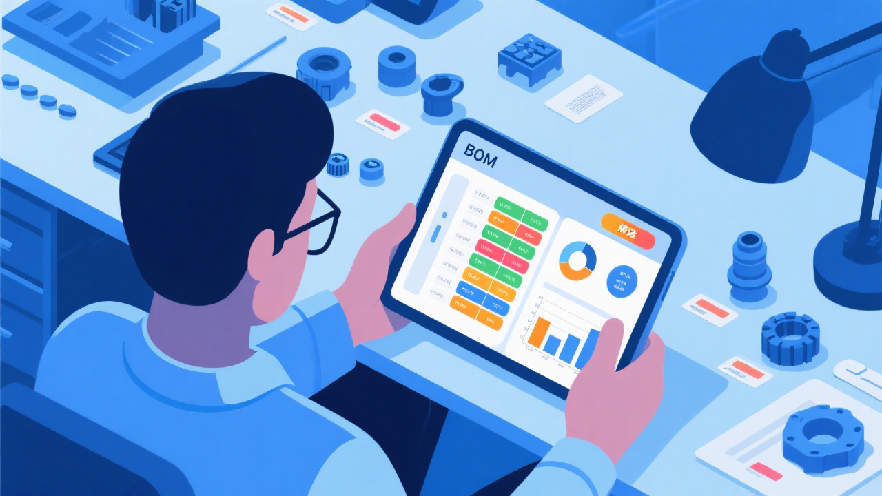BOM清单多维度查询秘籍，轻松掌握选料采购技巧！