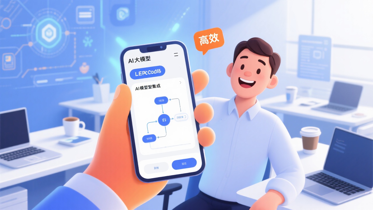 零代码也能玩转AI大模型集成？揭秘高效工作新姿势