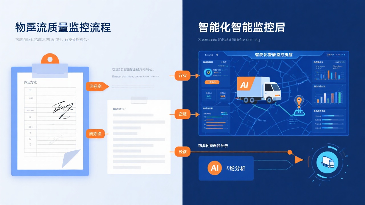 物流企业生产质量管控与传统方法的核心区别