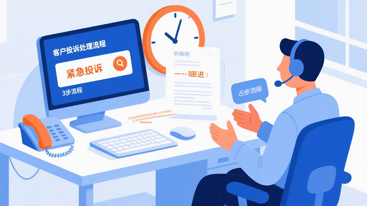 客户投诉质量紧急处理：3步快速搞定，避免损失！