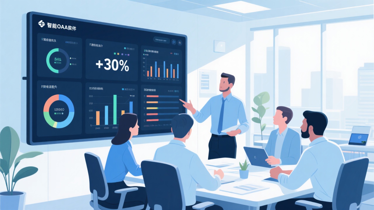 能源生产公司必备！这款OA软件竟能提升30%效率？