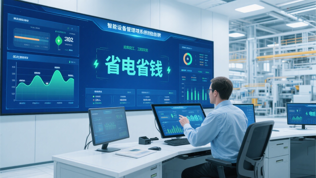 工厂能耗高？这套设备管理系统帮你省电又省钱！