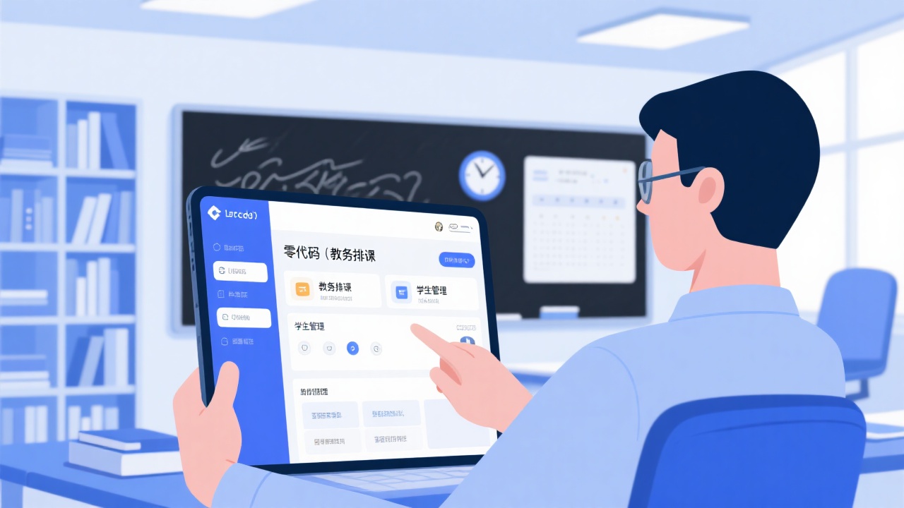 零代码开发教务管理解决方案，真的能省时省力吗？