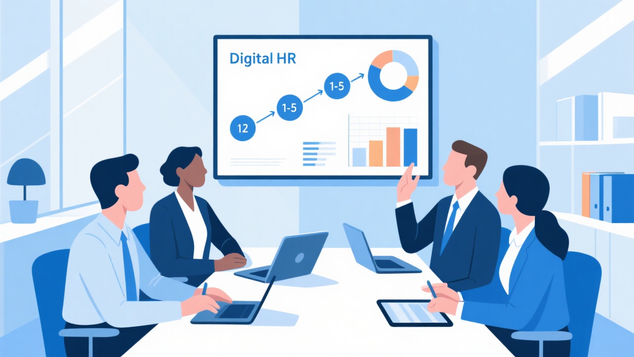 如何开始HRM 数字化方案？5步完整操作流程