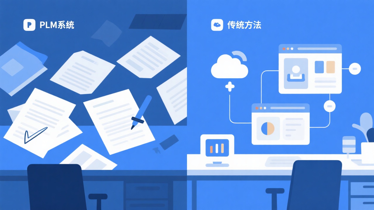 PLM系统与传统方法的核心区别