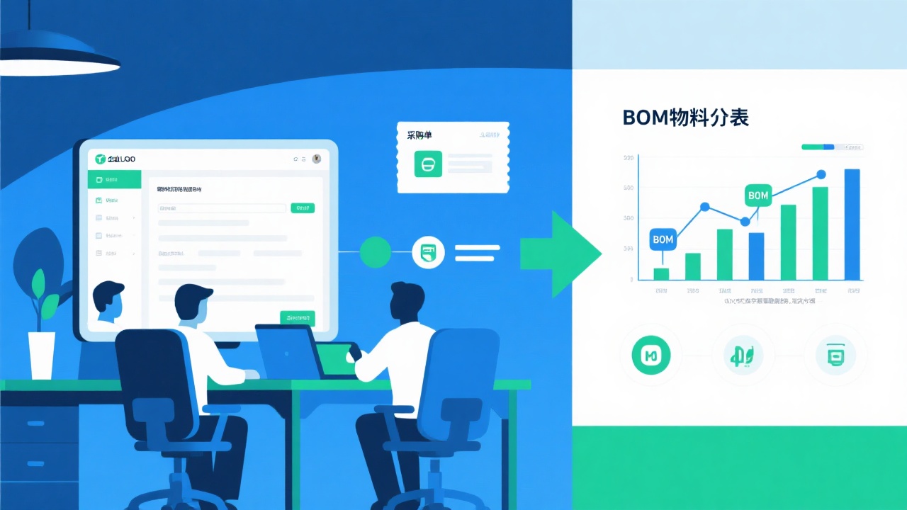 ERP采购+BOM管理，企业如何轻松搞定？