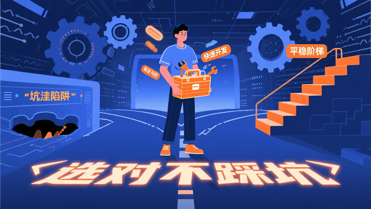 自主可控快速开发平台：如何选对不踩坑？