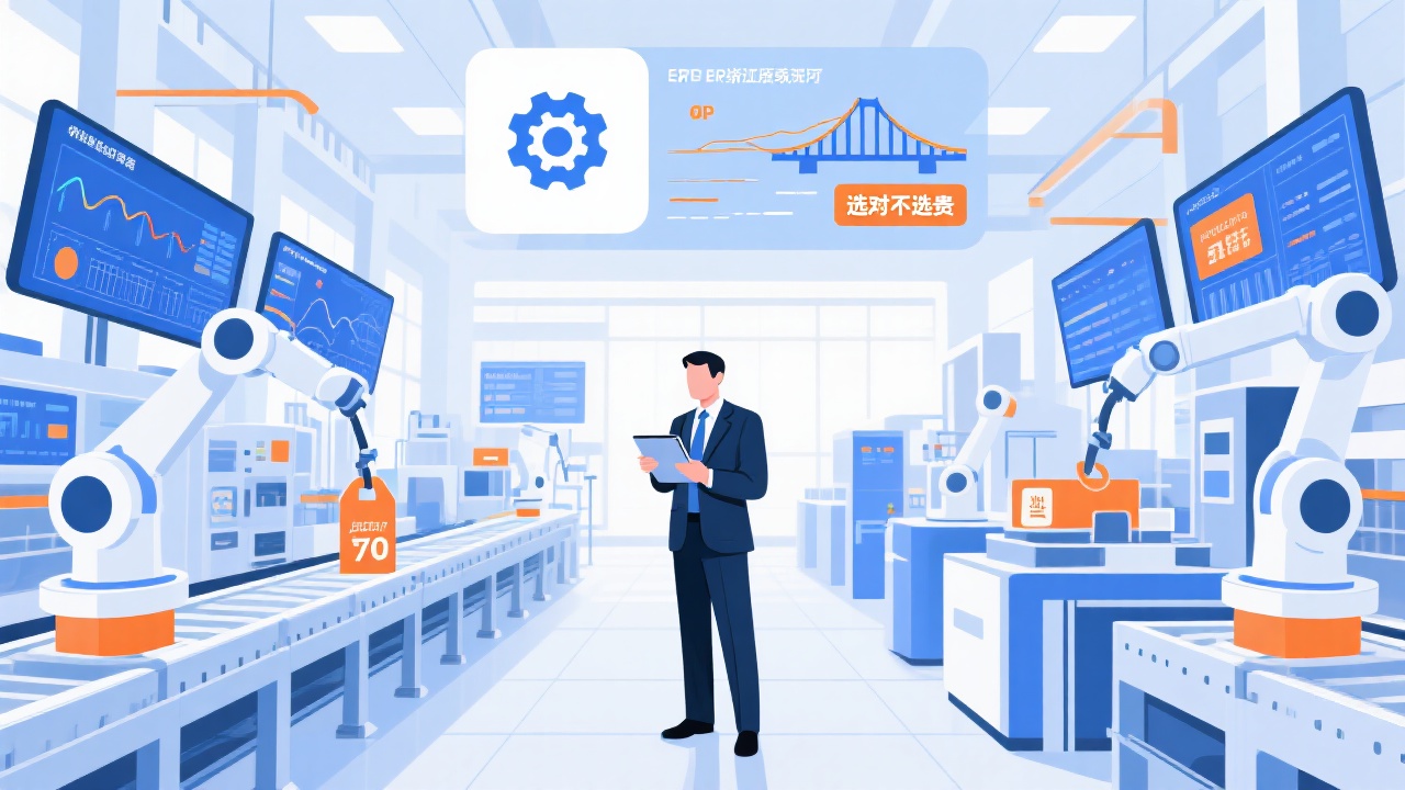 浙江ERP生产管理系统厂家哪家好？选对不选贵！
