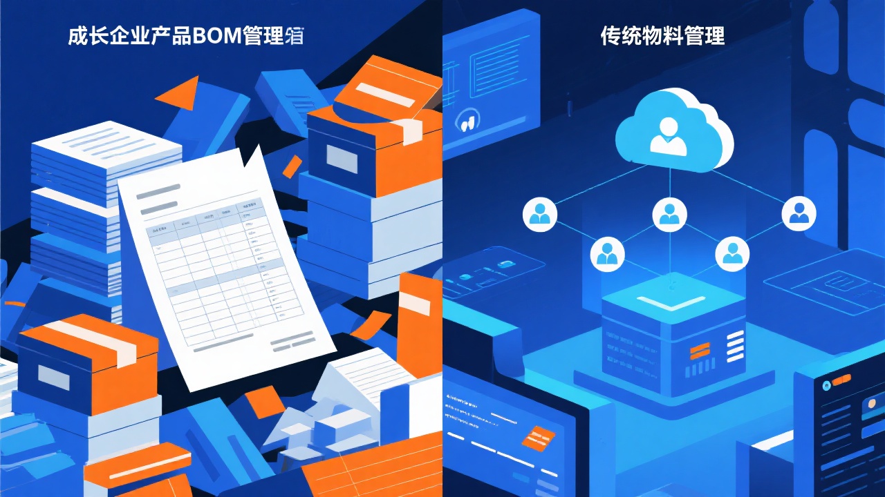 成长型企业产品 BOM 管理与传统物料管理的核心区别