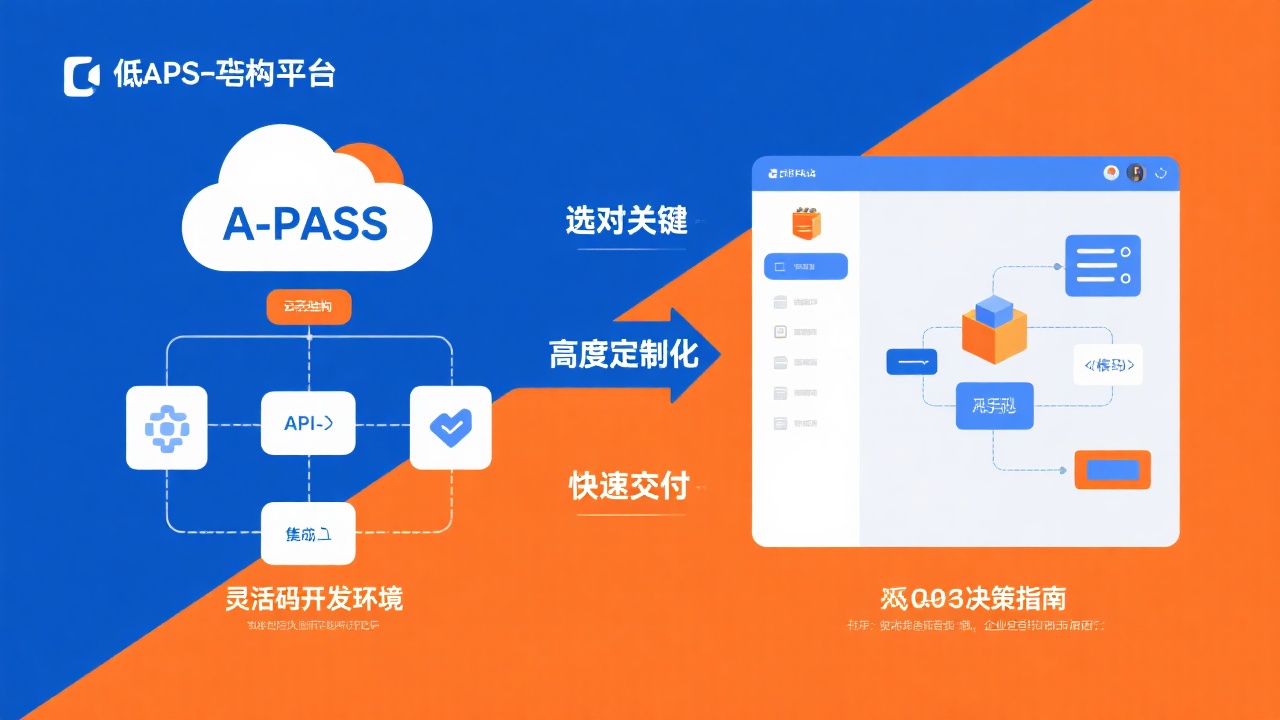 aPaaS和低代码平台有何区别？选对不踩坑！