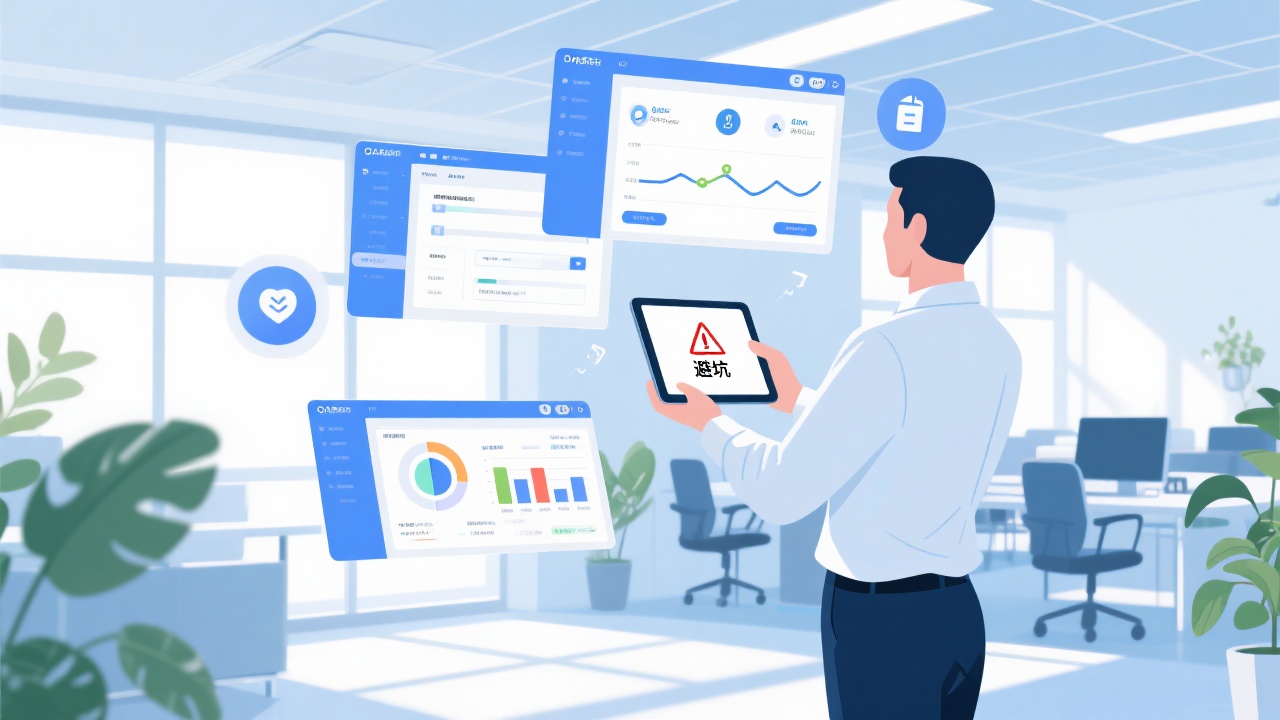 企业办公系统OA怎么选？看完这篇不踩坑！