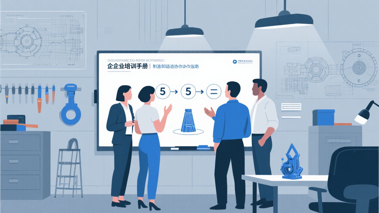 如何开始制造业团队项目协作​？5步完整操作流程