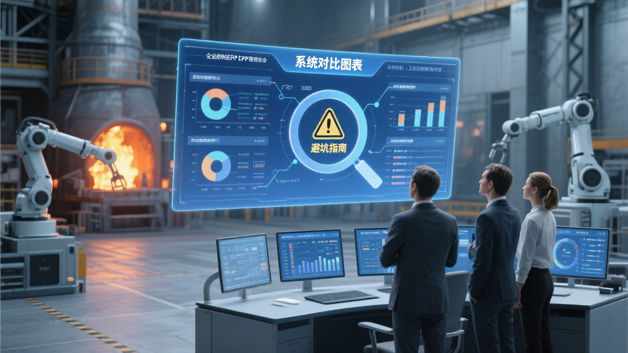 铸钢厂ERP系统选型攻略：如何避免踩坑？
