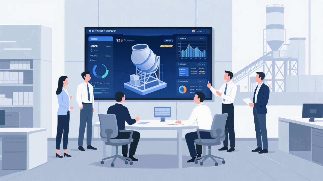 如何定制专业商品混凝土ERP管理系统？