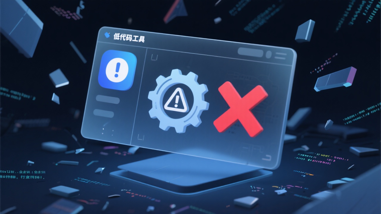 低代码定制工具应用中常见的5大误区