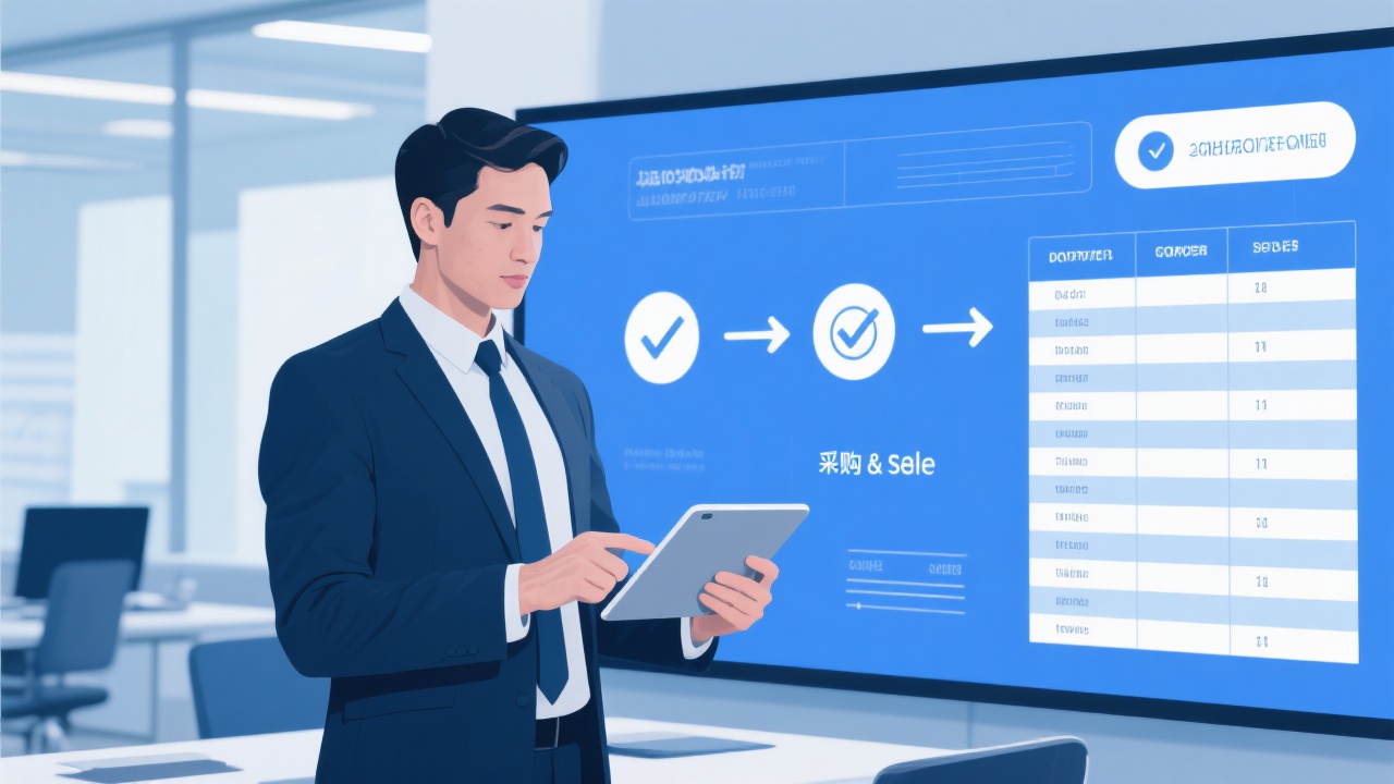 采购销售联动系统实施前的完整检查清单