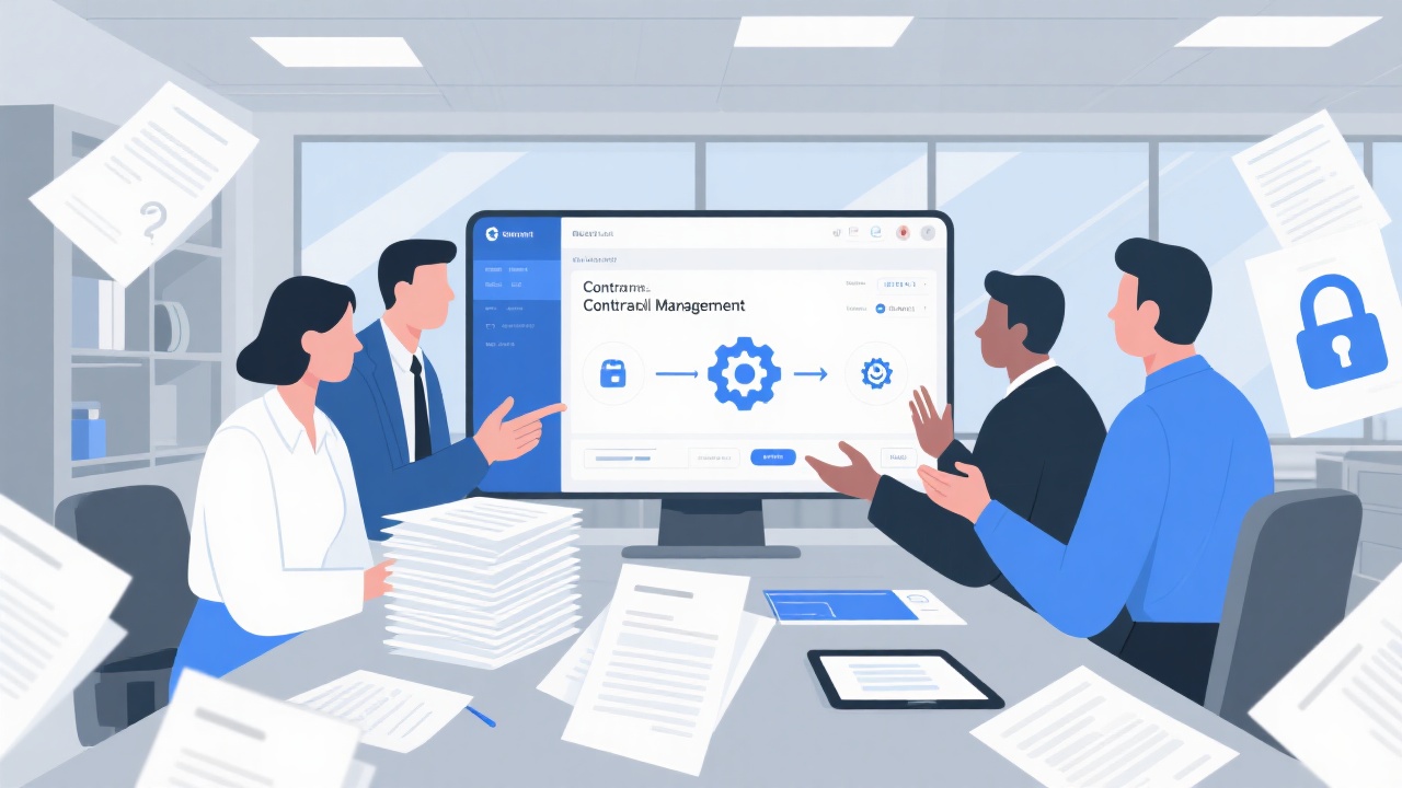 企业使用办公合同管理软件常见的5大挑战及解决方法