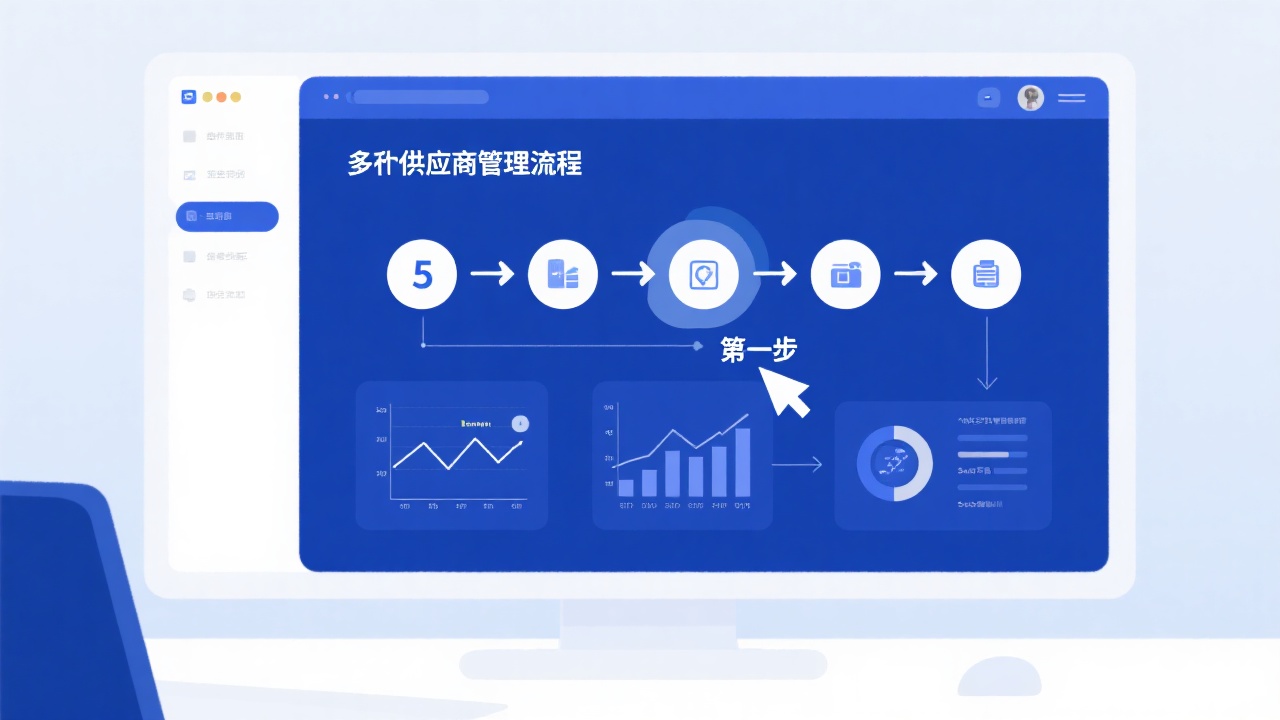 如何开始多供应商管理软件?5步完整操作流程
