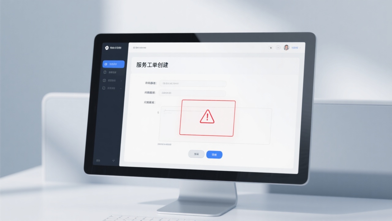 服务工单创建软件应用中常见的失败原因