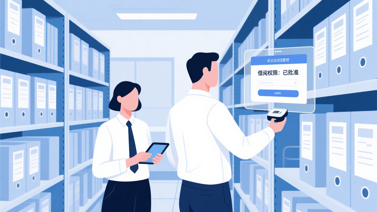 如何高效管理质量文档借阅权限？