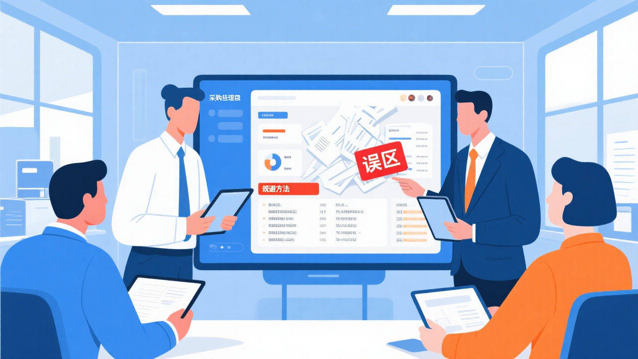 中小企业采购订单管理实施中常见的5大误区及规避方法