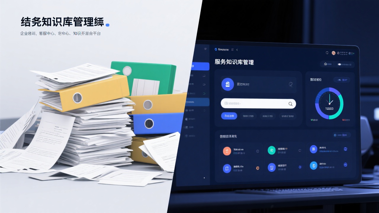 服务知识库管理工具与传统知识管理的核心区别