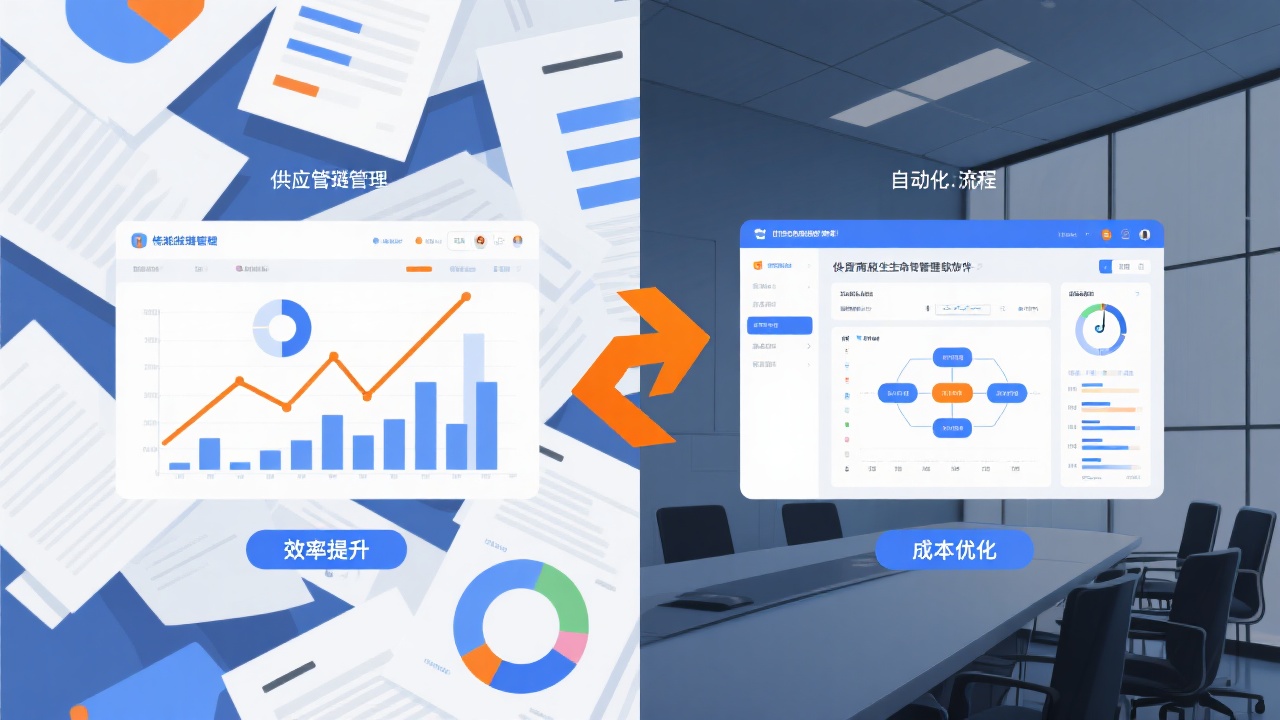供应商全生命周期管理软件与传统供应链管理的核心区别