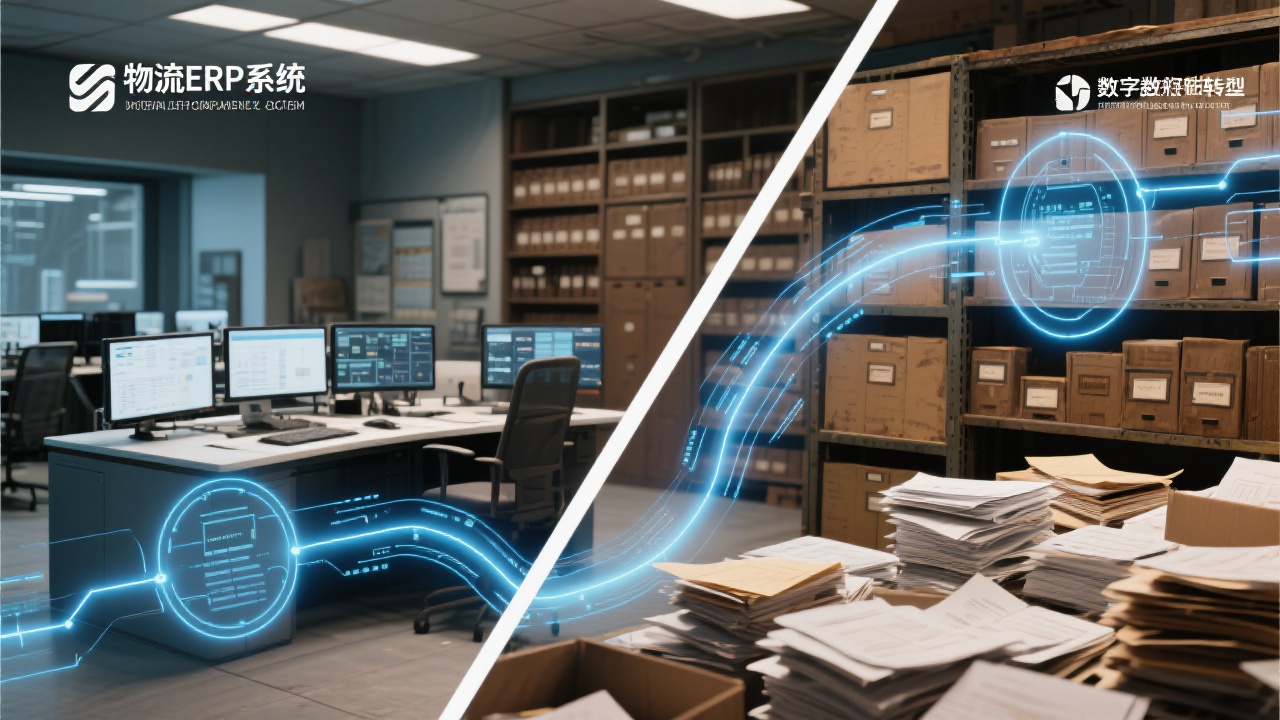 物流企业ERP数据集成与传统方法的核心区别