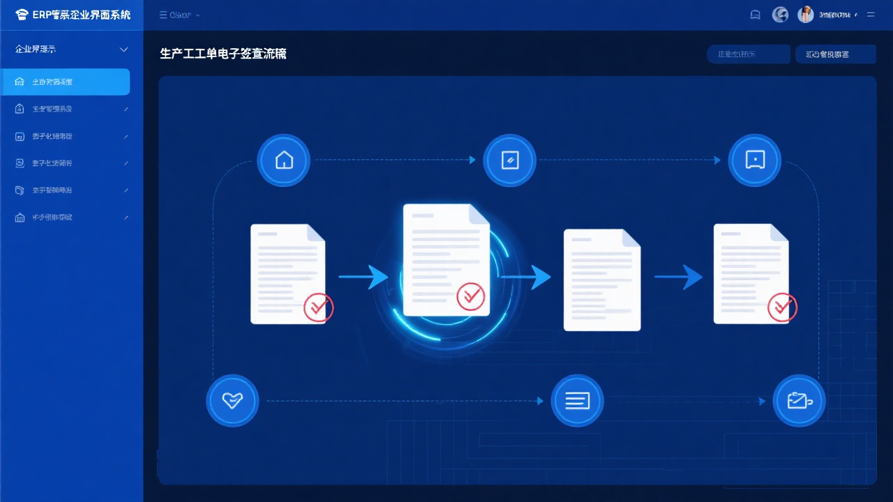 ERP系统生产工单电子签章流转机制，你真的了解吗？