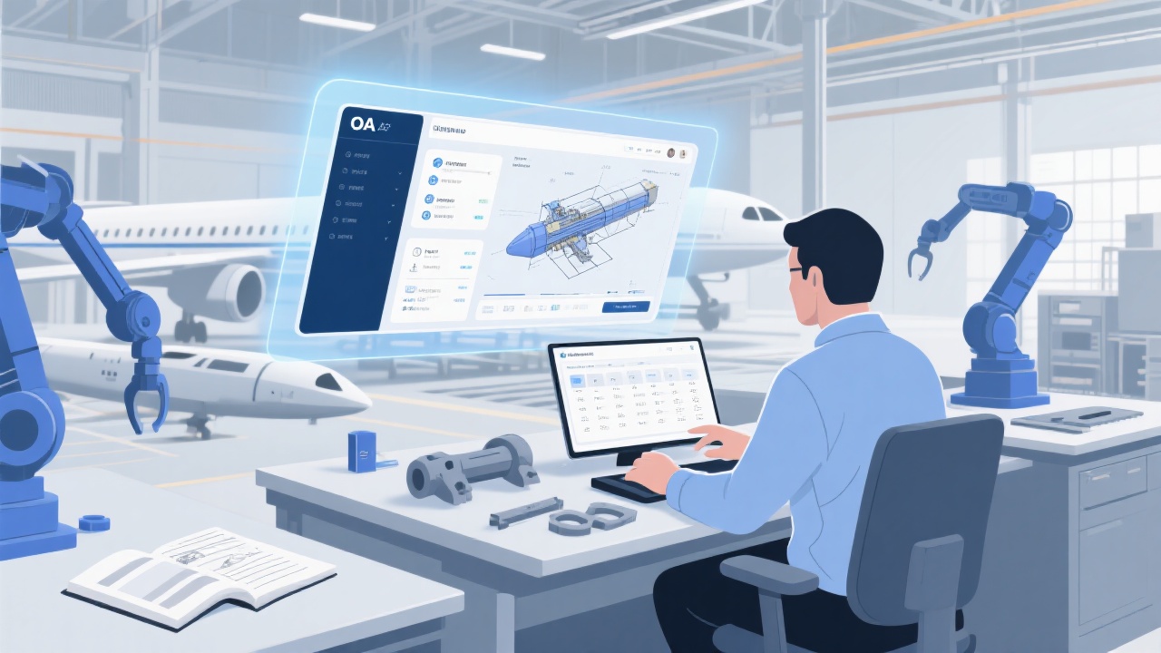 航空装配公司必备：这款OA软件真的能提升效率吗？