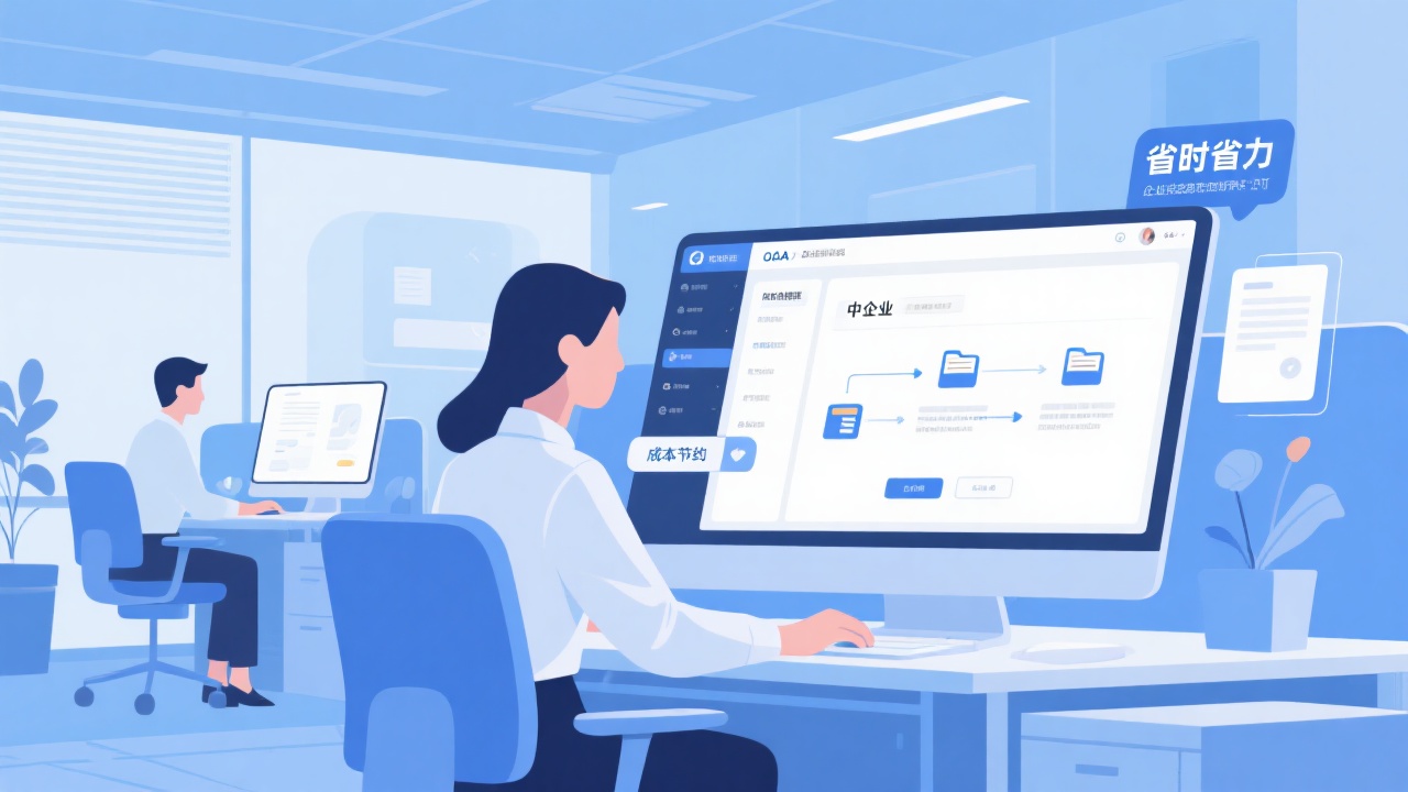 中小企业行政OA平台怎么选？选对省心又省钱！