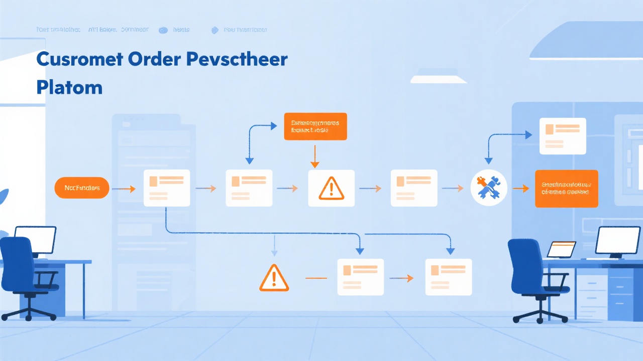 客户订单处理平台应用中常见的失败原因