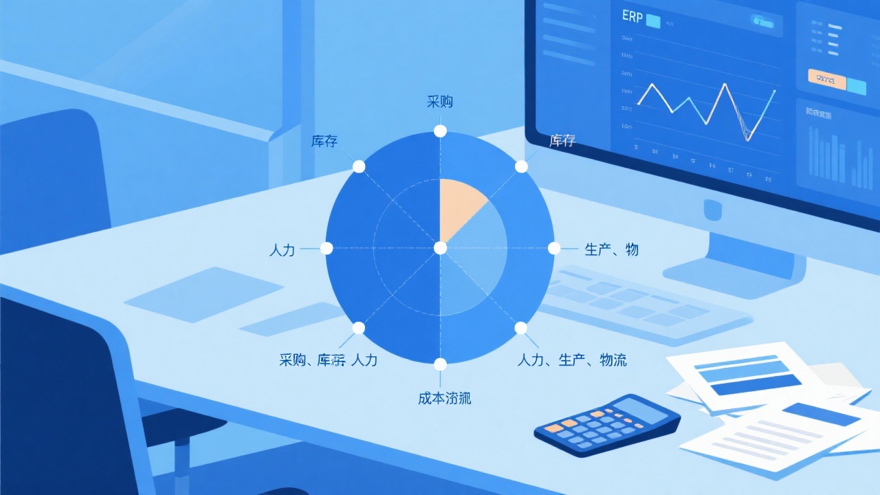 ERP系统成本控制效果如何？雷达图评估方法大揭秘！