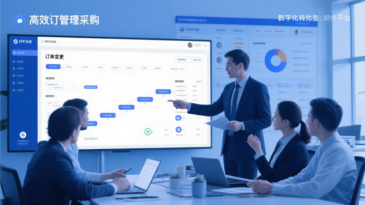 ERP如何高效管控采购订单变更？秘诀大公开！
