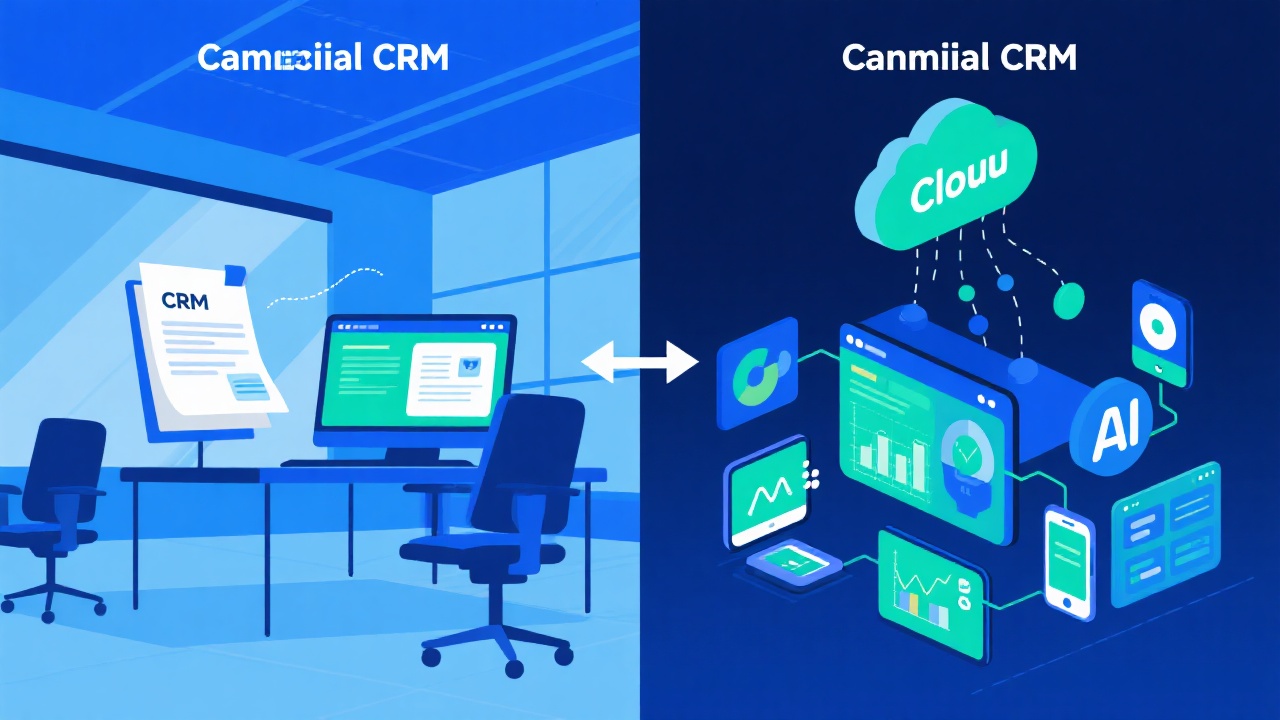 集团公司数字化 CRM 解决方案与传统 CRM 的核心区别