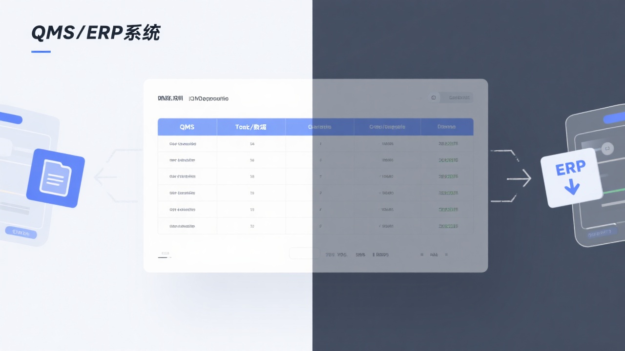 质量管理系统与ERP的区别在哪里？一张表格告诉你本质差异