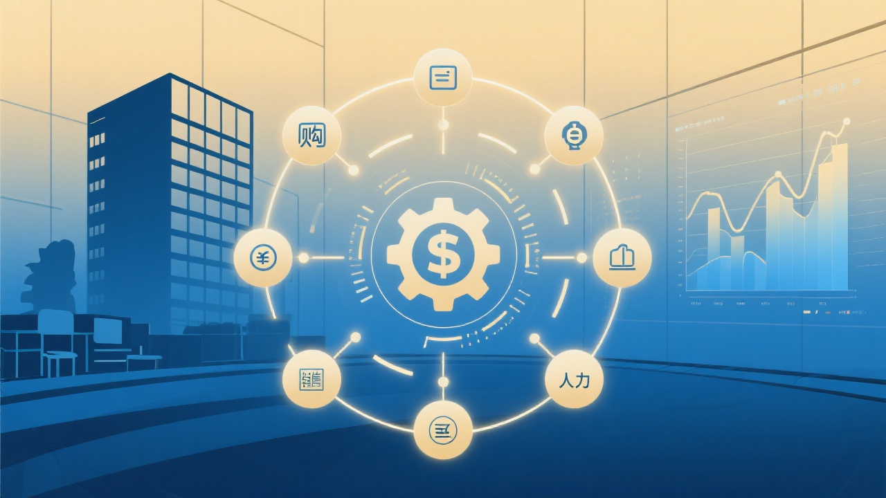 大型企业财务管理系统的作用是什么？用最简单的话解释复杂功能