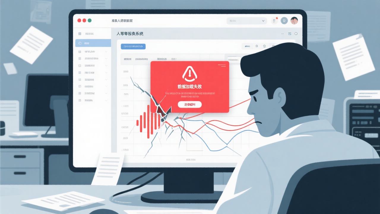 人事报表生成平台应用中常见的失败原因