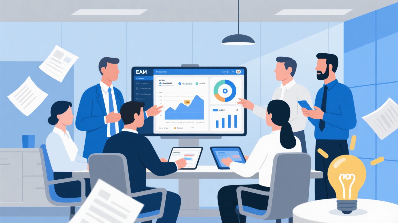 企业使用企业 EAM 平台常见的5大挑战及解决方法
